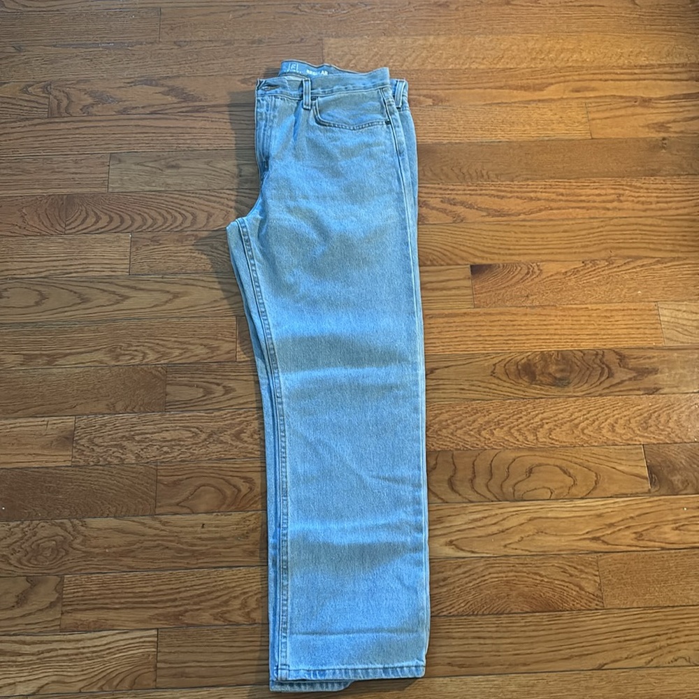Men’s Size 36 x 30 George Blue Straight Leg Jeans Classic Style